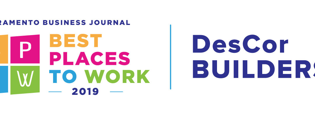 DesCor Awarded Best Places to Work 2019