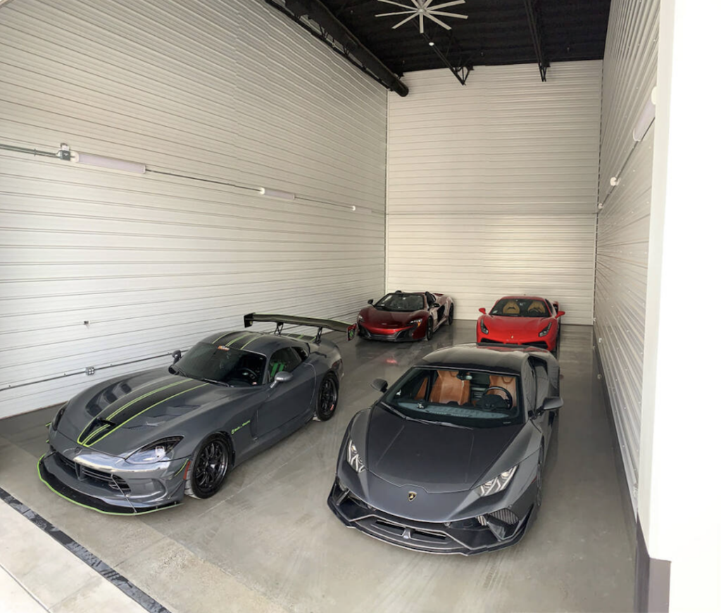 Inside the all new luxury Napa Vault self storage