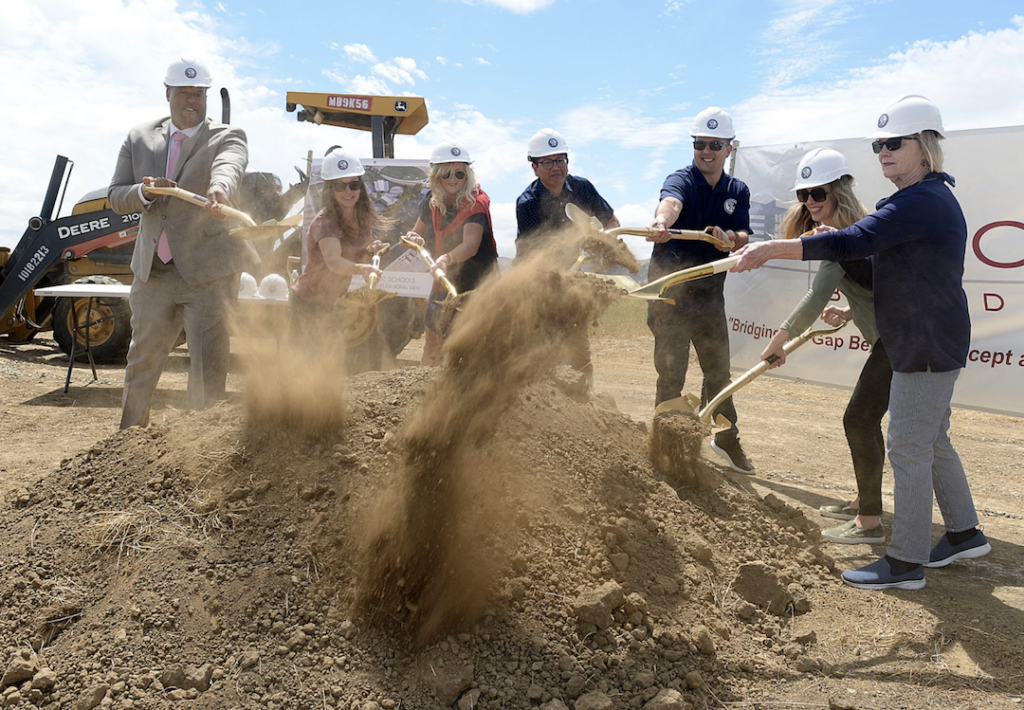 Groundbreaking ceremony for Kairos School's new learning center